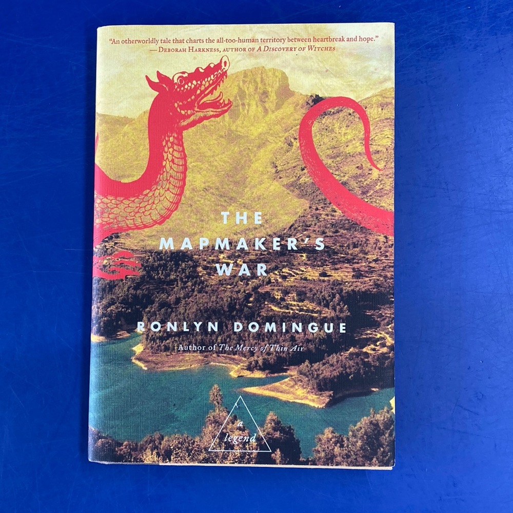 The Mapmaker's War by Ronlyn Domingue (autographed) hardcover
